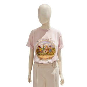 [에이비에프지]라운드 반팔 루즈핏 일러스트 티셔츠 ADA2QK33