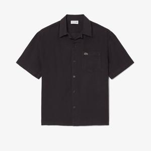 [라코스테공식] 남성 하와이안 카라 린넨 반팔 셔츠 CH2339-56G 3LA