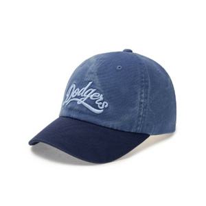 MLB모자 JQT 3ACPVL74N-07INP 바시티 빈티지 컬시브 배색 언스트럭쳐 볼캡 LA다저스