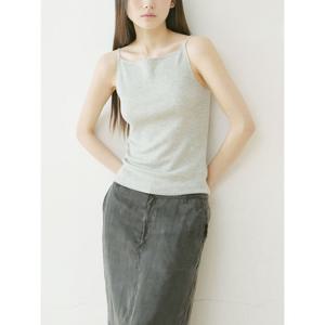 [헤레이스]울 끈 나시 니트티_YMSH26SS212