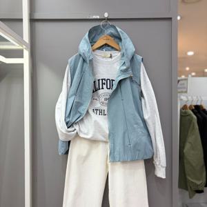 [무자크]로엠 후드 조끼 MQ3VT03