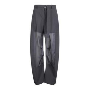 사카이 스트레이트 팬츠 2608431001 Black