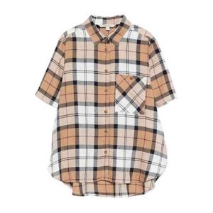 바버 셔츠 LSH1744LSHBR37 Brown