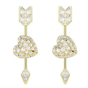 스와로브스키 이어링 5737295 WHI GOS