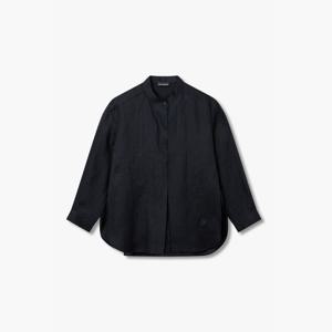 [엠포리오 아르마니]여성 히든 버튼업 린넨 블라우스(A526103519)