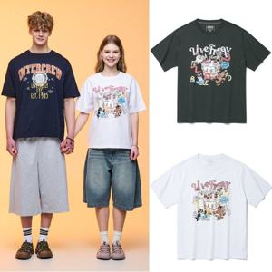 [인터크루]여성) 캐릭터 중기장 반팔 ITA2TR51A_CC