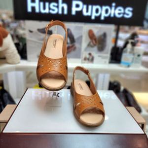 [허시파피]여성 발 편한 초경량 컴포트 펀칭 샌들3fq024-001_CA