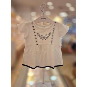 아가방 세이브존03 아가방 엘리 자수 반팔 블라우스 AQ01S331252A