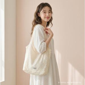 [비비안] 여성미 뿜뿜 레이스 여성 에코백 OT3535B