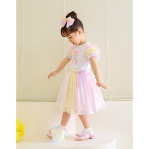 [프렌치캣(백)]캉캉소매TS/샤SK 세트(Q42DCT230S140C)