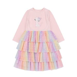 [프렌치캣(백)]L/PK 무지개 캉캉 O/P(Q61DSO030C)