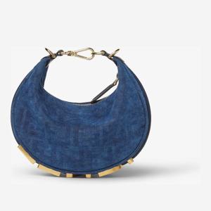 펜디 펜디그래피 모노그램 크레센트 숄더백 8BS081 AVR6F1UK1