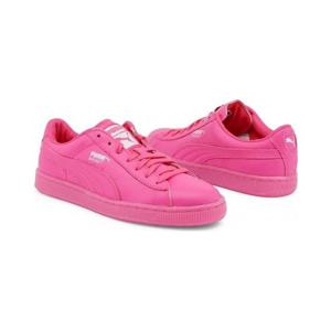 푸마 바스켓 클래식 모노아이스 스니커즈 핑크 363117-03