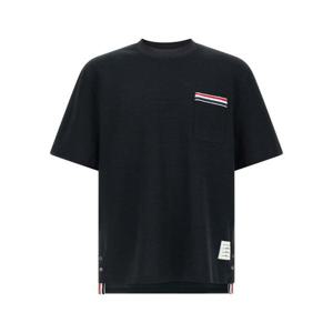 톰브라운 반팔 티셔츠 MJS298E J0251 415 NAVY DOM