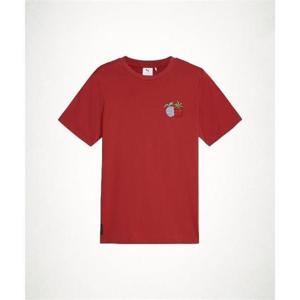 푸마 X ONE PIECE 그래픽 반소매 티셔츠 - 클럽레드 624665-24 1537075