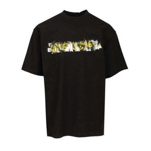 발렌시아가 반팔 티셔츠 764235 TUVI61000 Black