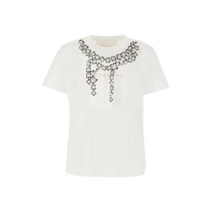 지방시 반팔 티셔츠 BW70FJP7ER 100 WHITE