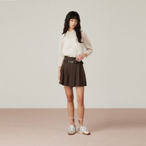 [듀엘]핫픽스 시스루 타이 블라우스 D254MSC040