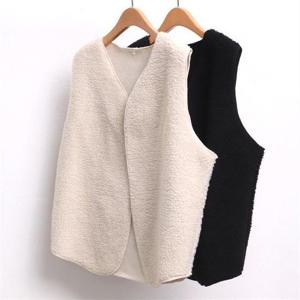 [강물처럼]빅사이즈사랑해요 7704L109 심플 오픈 덤블 조끼 WW (