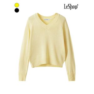 [르샵]V넥 심플 니트 (BQ3KP001A)