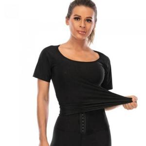 [리더스][리더스] 반팔 땀복 상의 티셔츠 여성 운동 헬스 조깅 (