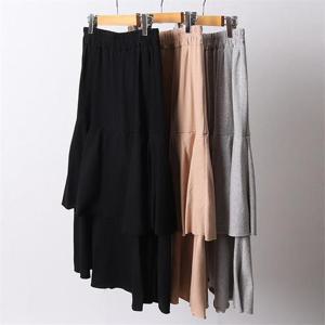 [강물처럼]빅사이즈사랑해요 D701L106 밴딩캉캉로니롱스커트 DL