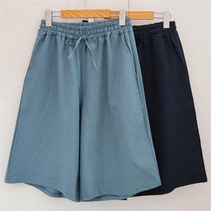 [강물처럼]빅사이즈사랑해요 E385L106 쿨와이드마끈5부팬츠 ZY (