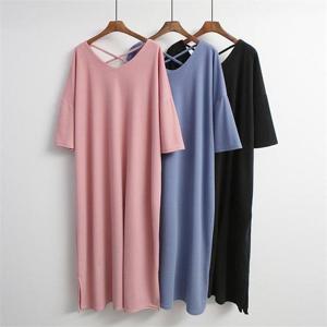 [강물처럼]빅사이즈사랑해요 C796L106 엑스드롭트임롱원피스 NO