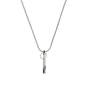 목걸이 스틱 여자 남자 커플 링목걸이 SIDA165 목걸이