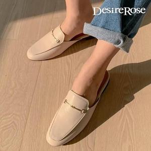 [디자이어로즈][디자이어로즈] 여성  레더 클래식 블로퍼 2.5cm