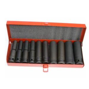 지니어스 롱임팩육각비트소켓세트 1/2x11-24mm 10pcs
