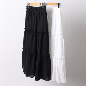 [강물처럼]빅사이즈사랑해요 D362L104 큐트캉캉셔링롱스커트 DL