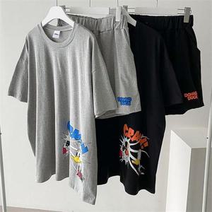 [강물처럼]빅사이즈사랑해요 E095L104 찰칵프린팅반팔세트 TS (6