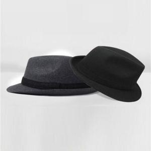 모직페도라 남성 신사모자 중절모 모직 겨울 방한 페도라 중년