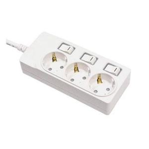 3구멀티탭 써보니)3구접지개별스위치멀티탭(2M/M-1332)