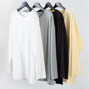 [강물처럼]빅사이즈사랑해요 E058L104 루즈슬릿라운드롱박스 CM