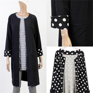 [강물처럼]리얼 빅사이즈 가벼운 롤업 7부 자켓 MN0141 롱 스판