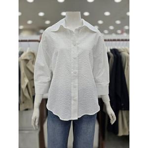 [ab.f.z]빅카라 루즈핏 칠부 블라우스( AFA5NB37G )_DJ