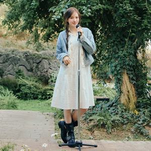 [써스데이아일랜드][KiiiKiii 착용] 플라워 프린트 아일렛 원피스(T262MOP131W)