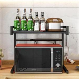 생활용품 JT 공간활용 2단 전자레인지 폭조절 수납 선반