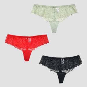 여성팬티 (베니옹) 우아한 레이스 여성 T라인 팬티