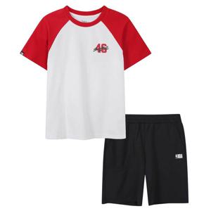 [NBA KIDS]NBA 컬러블럭 라글란 세트K262ST100P36_JJ