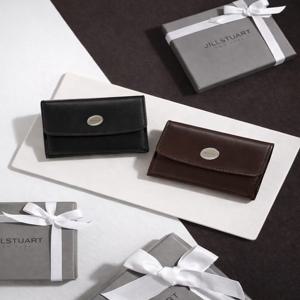 [질스튜어트] [OR] 오르 브라운 소가죽 플랩 카드지갑 JAWA6E161W2