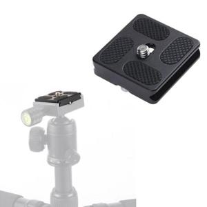 퀵슈 DSLR 카메라 릴리즈 퀵 플레이트 미니 브라켓 마운트 삼각대