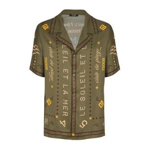 26SS Balmain 맨즈 셔츠 GH0HN130VI80UIX TP573979318