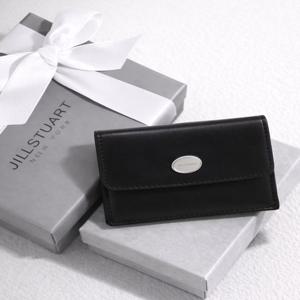 [질스튜어트] [OR] 오르 블랙 소가죽 플랩 카드지갑 JAWA6E151BK