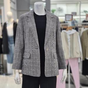 레노마레이디 sh06 글렌 체크 자켓 R3H21WJK010