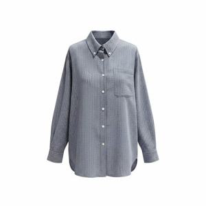 [에이비에프지]지지미 원단 세로줄무늬 남방 ADA2HBA5D