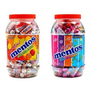 과일맛 미니멘토스 뉴레인보우 100입+푸르티 100입