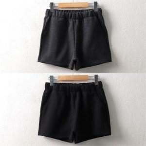 [강물처럼]빅사이즈 데일리 기모 밴딩 반 바지 WW7891 겨울 팬츠